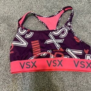 VSX Sports Bra - Bold Purple and Pink